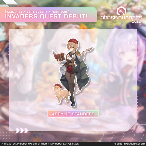 Phase Invaders Quest - Clio Aite 『クリオ・アイテ』Key Visual Model Standee