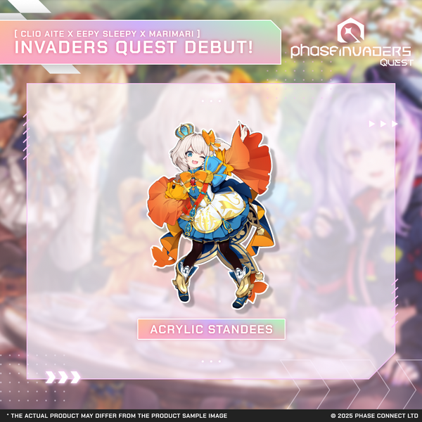 Phase Invaders Quest - Mari Mari 『マリマリ』Key Visual Model Standee