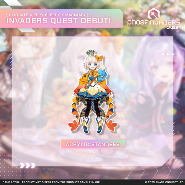 Phase Invaders Quest - Mari Mari 『マリマリ』Official Model Standee