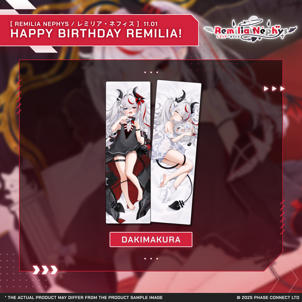 Remilia Nephys『レミリア・ネフィス』Birthday 2025 - Dakimakura