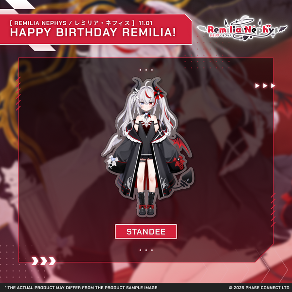 Remilia Nephys『レミリア・ネフィス』Birthday 2025 Celebration - Overlord Standee