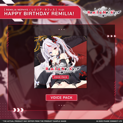 Riisa 6月発送になります Remilia Nephys『レミリア・ネフィス』Birthday 2025 Celebration
