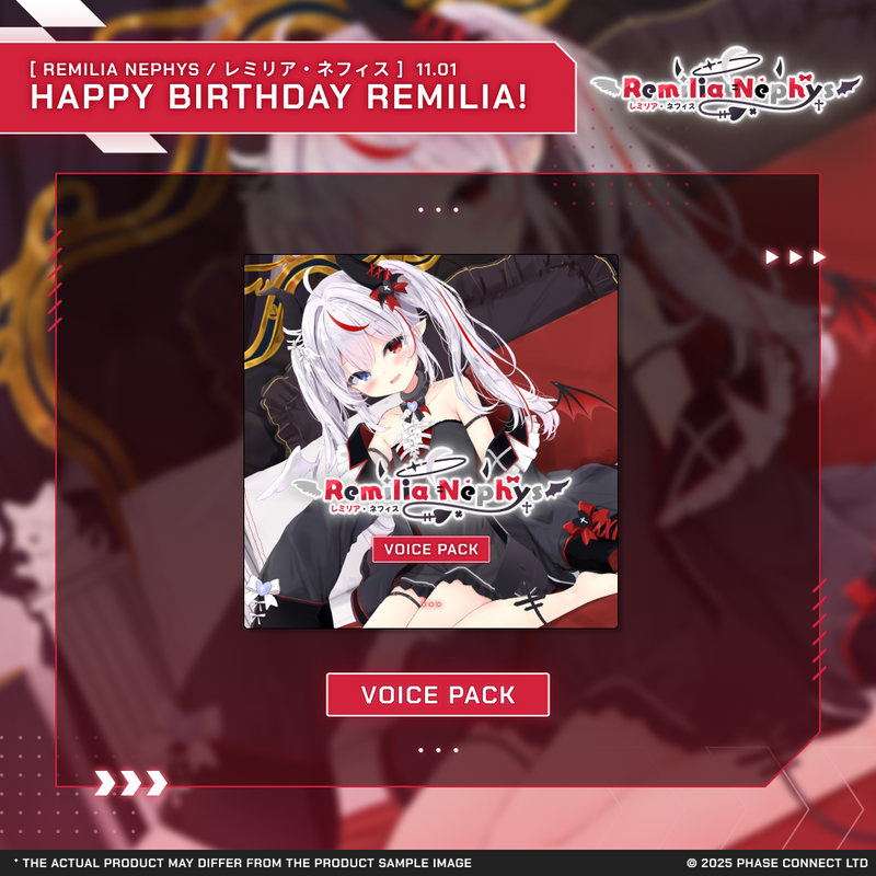 Remilia Nephys『レミリア・ネフィス』Birthday 2025 Celebration - Bundle