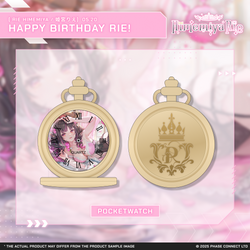 Rie Himemiya『姫宮りえ』Birthday 2025 Celebration Pocket Watch