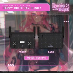 Runie Ruse『ルニ・ルーズ』Birthday 2025 Celebration - Messenger Bag