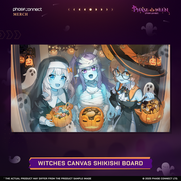 Phase-O-Ween –  Invaders QUEST Witch’s Canvas Shikishi Board