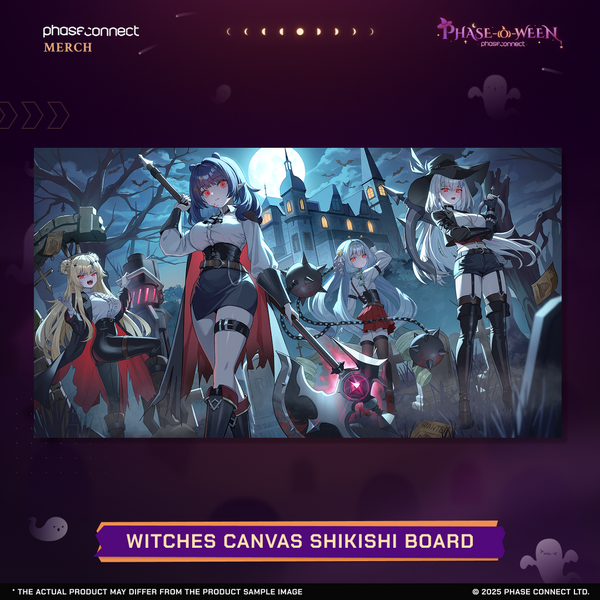 Phase-O-Ween –  Invaders WISH Witch’s Canvas Shikishi Board