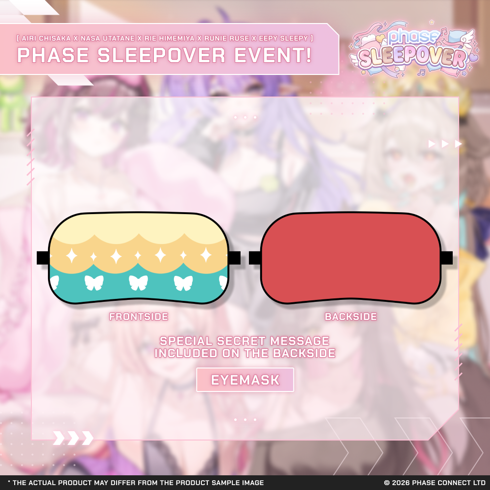 Phase Sleepover - Nasa Utatane『転寝ナサ』Bundle – Phase Connect Store