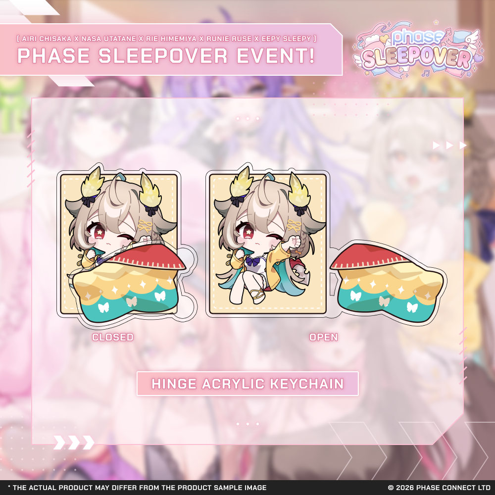 WHAT WE WANT HASAMUYATSU ナラ Phase Sleepover - Nasa Utatane『転寝ナサ』Bundle – Phase Connect Store