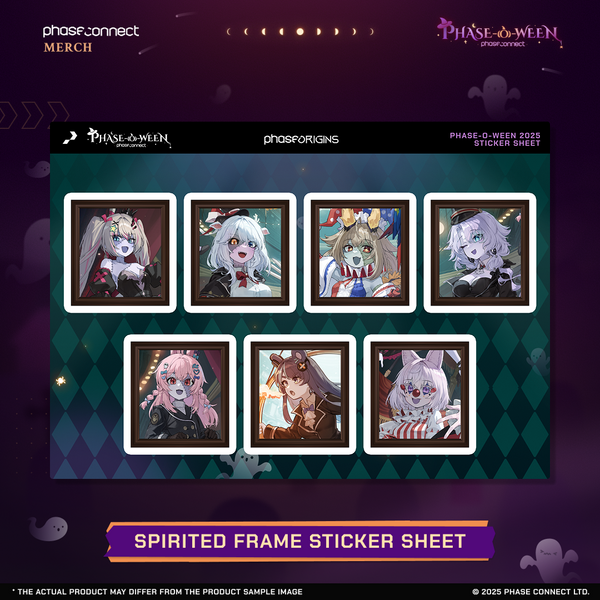 Phase-O-Ween – OriginS Spirited Frames Sticker Sheet