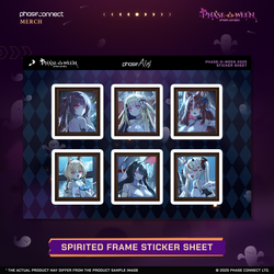 Phase-O-Ween – ALiAS Spirited Frames Sticker Sheet