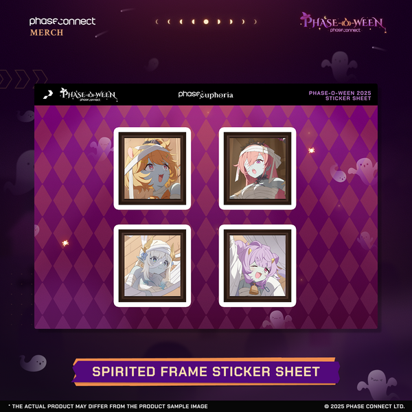 Phase-O-Ween –  Euphoria Spirited Frames Sticker Sheet