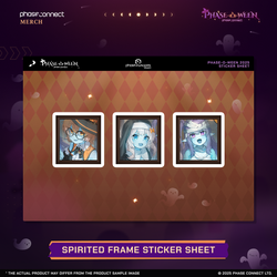 Phase-O-Ween –  Invaders QUEST Spirited Frames Sticker Sheet