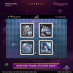 Phase-O-Ween –  Invaders WISH Spirited Frames Sticker Sheet