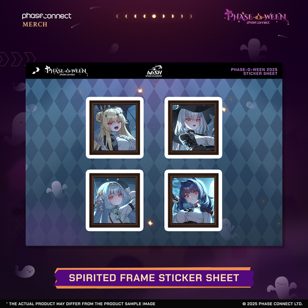 Phase-O-Ween –  Invaders WISH Spirited Frames Sticker Sheet