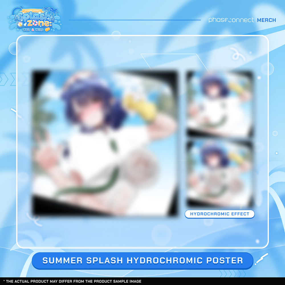 Summerページ Splash Zone: Wet & Wild - WISH Summer Splash Hydrochromic Poster