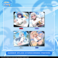Summerページ Splash Zone: Wet & Wild - WISH Summer Splash Hydrochromic Poster