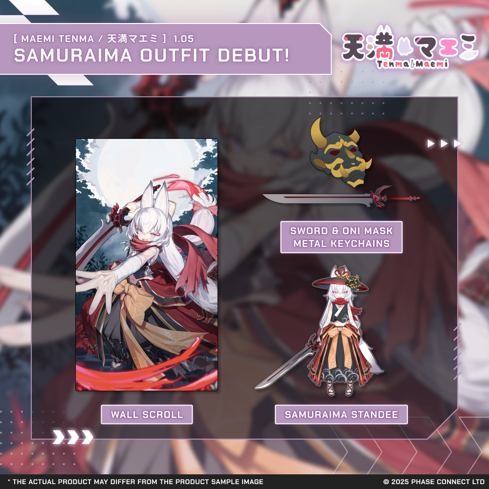 Tenma Maemi『マエミ 天満』Samuraima Outfit 2026 Celebration