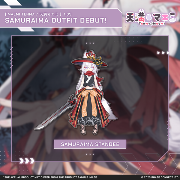 Tenma Maemi『マエミ 天満』Samuraima Outfit 2026 Celebration