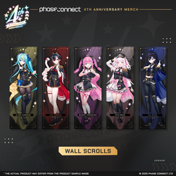 Phase Connect 4th Anniversary – KALEiDO Mini Wall Scroll