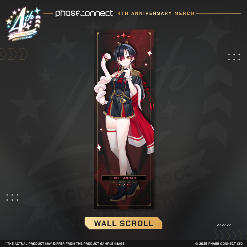 Phase Connect 4th Anniversary – KALEiDO Mini Wall Scroll