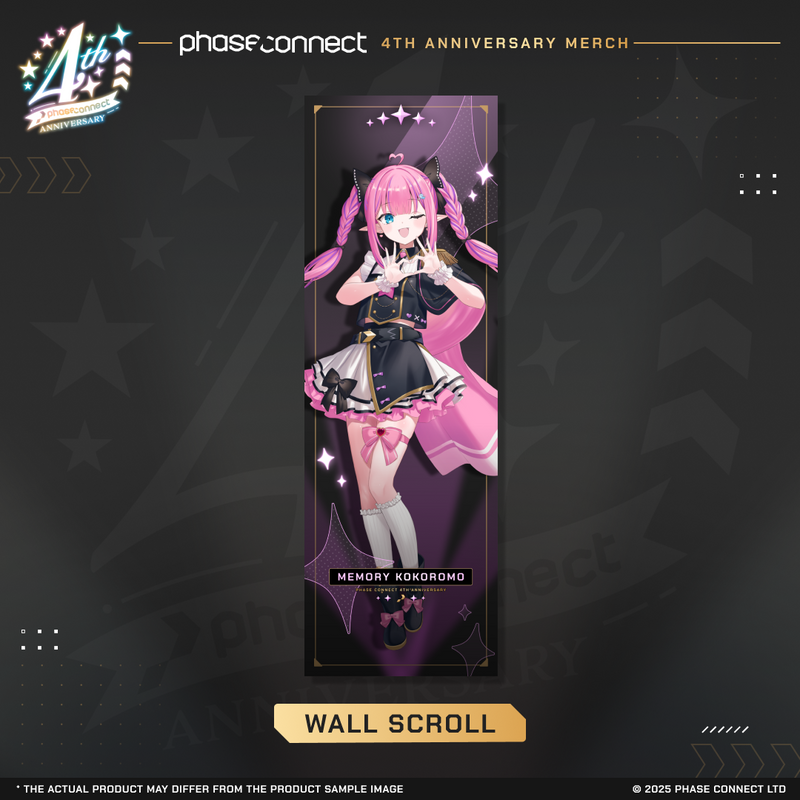 Phase Connect 4th Anniversary – KALEiDO Mini Wall Scroll
