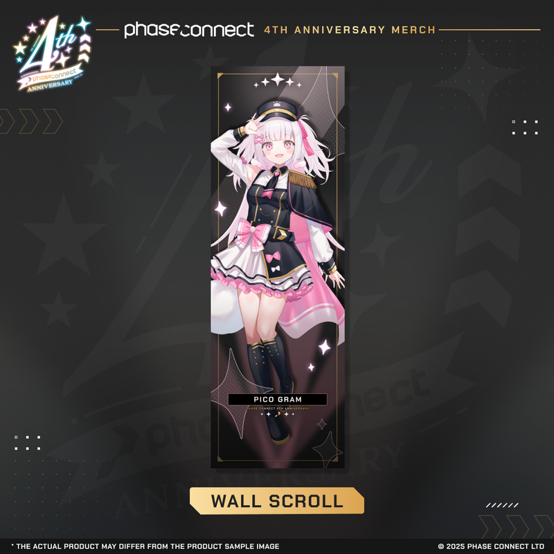 Phase Connect 4th Anniversary – KALEiDO Mini Wall Scroll