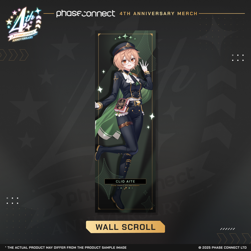 Phase Connect 4th Anniversary – Invaders QUEST Mini Wall Scroll