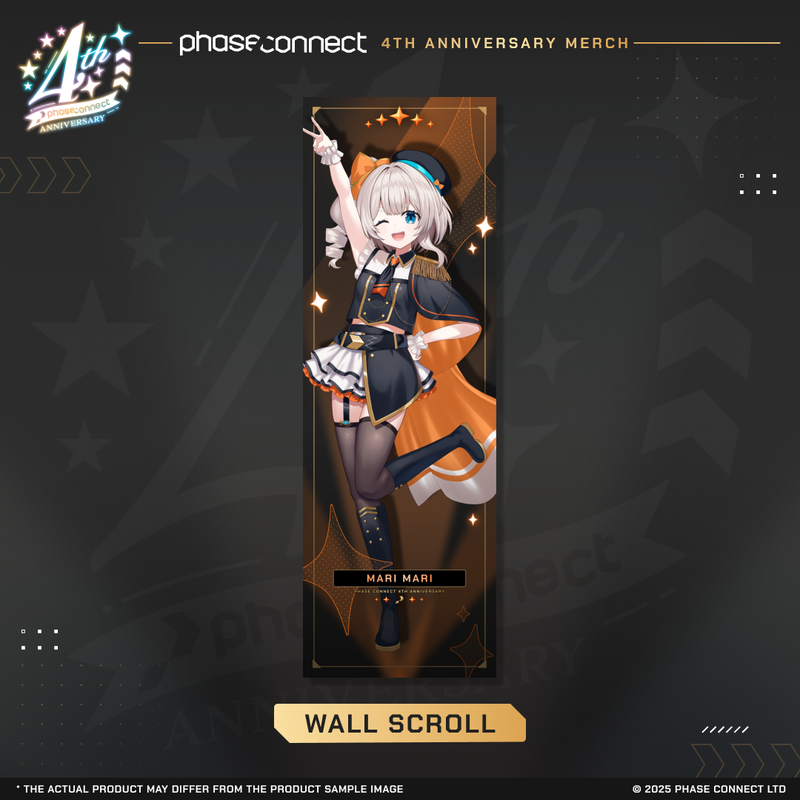 Phase Connect 4th Anniversary – Invaders QUEST Mini Wall Scroll