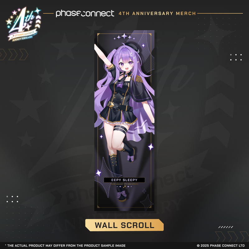 Phase Connect 4th Anniversary – Invaders QUEST Mini Wall Scroll
