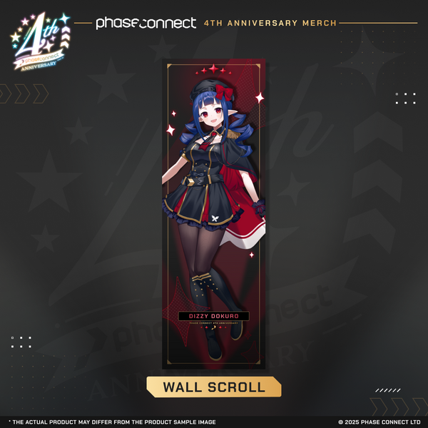 Phase Connect 4th Anniversary – Invaders WISH Mini Wall Scroll