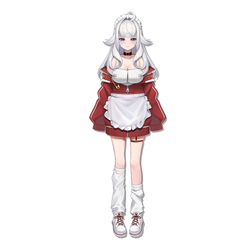 Ember Amane "Jersey Maid" Alternative Outfit Outfit Standee