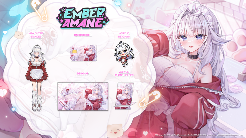 Ember Amane New Outfit 2024 Bundle [Pre-Order]