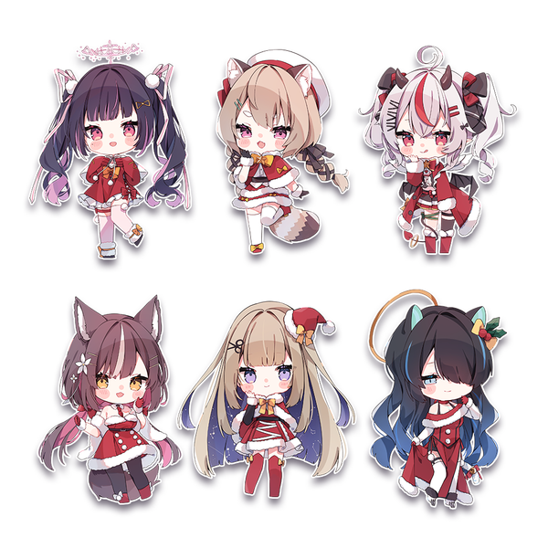 Phase Alias Christmas 2024 Chibi Keychains [Pre-Order]