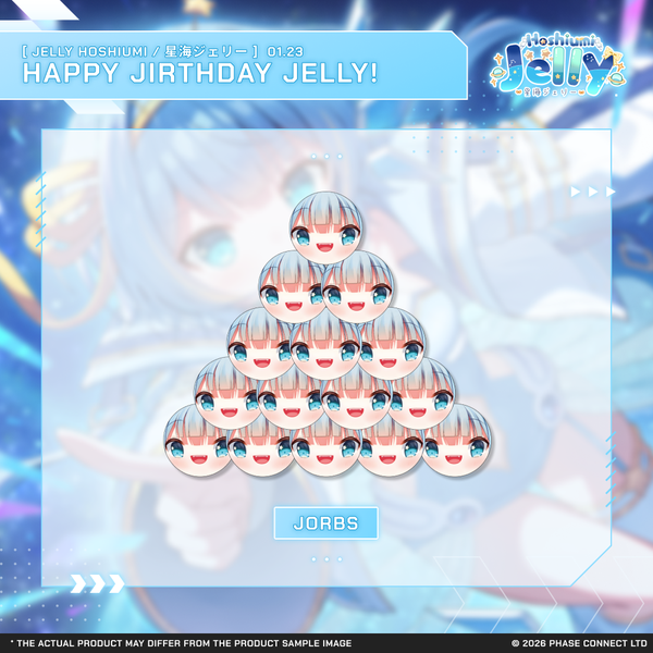 HINAHANA様　Win jelly 20個 Jelly Hoshiumi『星海ジェリー』Jirthday 2026 Jelebration - Awawa