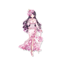 Himemiya Rie Official "Café Atelier" Alternative Outfit Standee