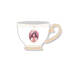 Himemiya Rie New Outfit 2024 Celebration Tea Cup and Saucer [Pre-Order]